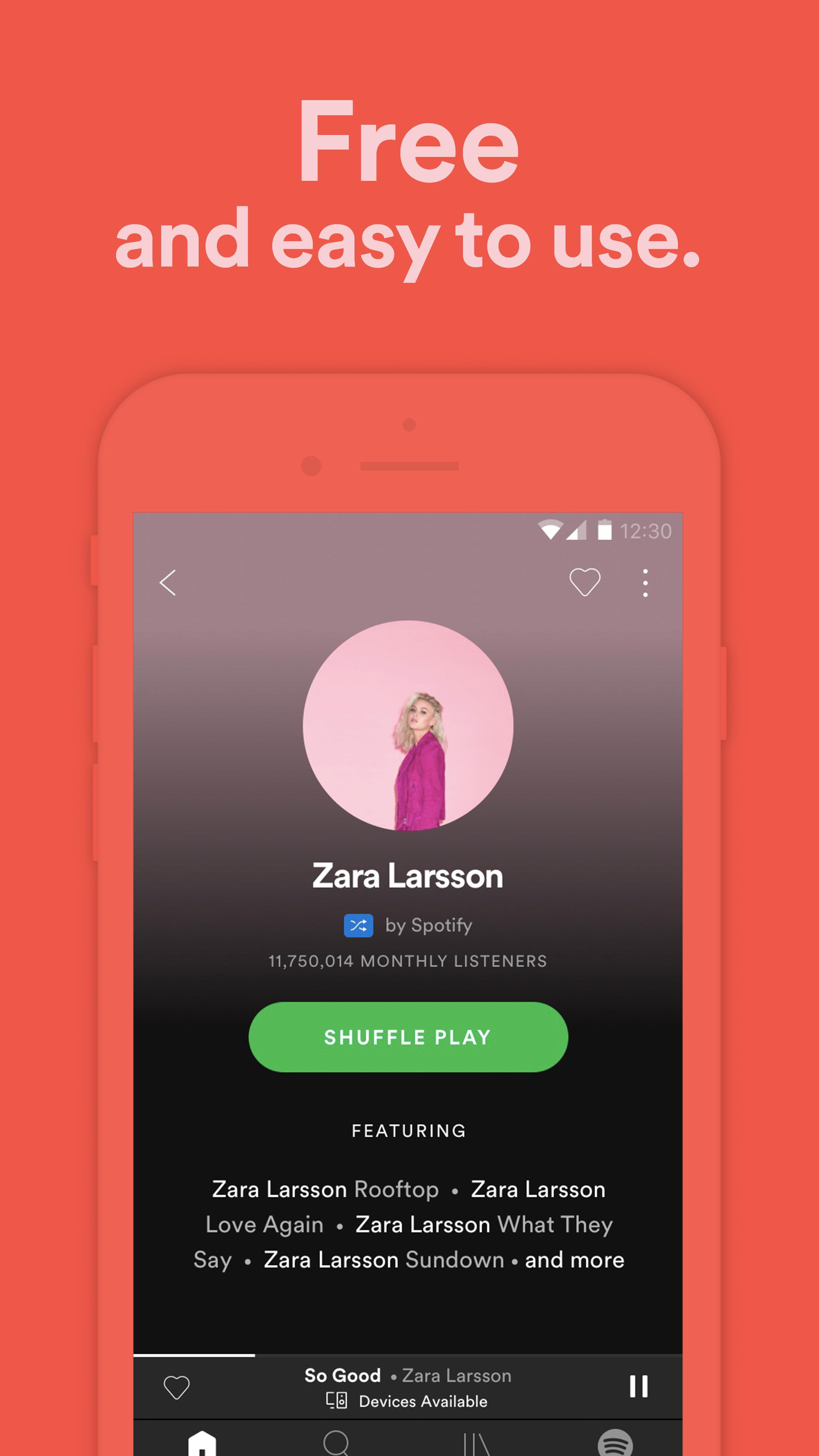Spotify Choosing Download Location Android